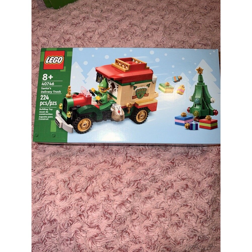 2024 LEGO Holiday Christmas 40746 Santa's Delivery Truck Set New Sealed